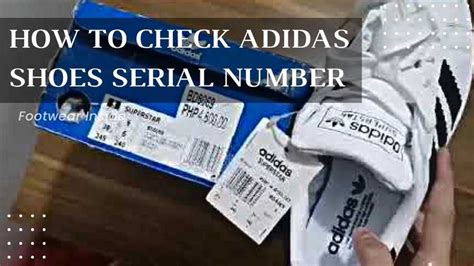 serial number adidas shoes